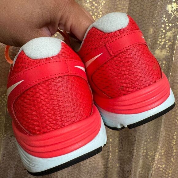 Nike Women's Coral Orange Dual Fusion Run 2 Running Jogging Shoes Size 9 - Picture 4 of 7